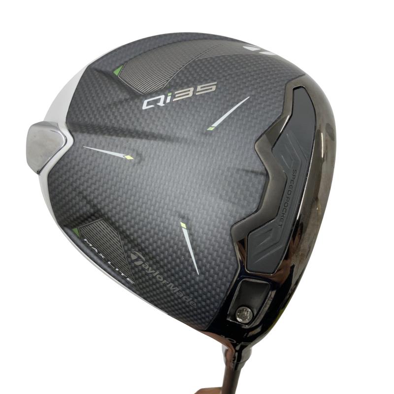 【中古】 テーラーメイド Qi35 MAX LITE 10.5° ドライバー DR AIR SPEEDER TM(Qi35 DR) (フレックスR) メンズ 男性用 右利き 右用 Cランク ゴルフクラブ