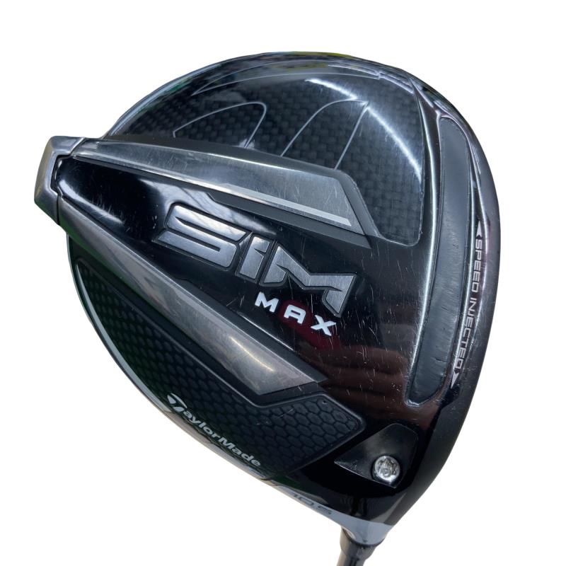 【中古】 テーラーメイド SIM MAX 10.5° ドライバー DR リシャフト (フレックスその他) メンズ 男性用 右利き 右用 Dランク ゴルフクラブ