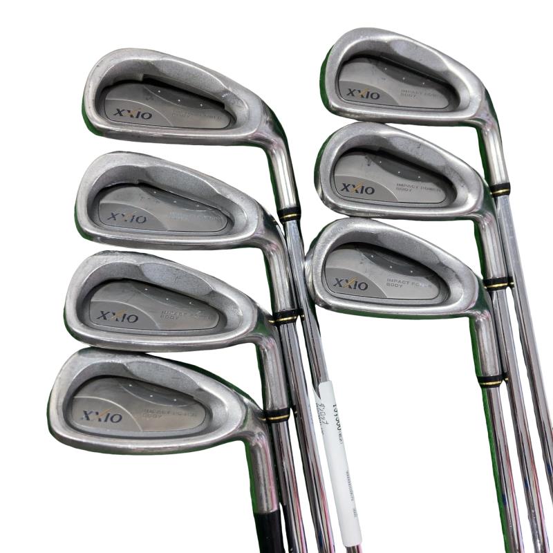 【中古】 ダンロップ XXIO(2004) 10S アイアンセット IR NS PRO 890GH for XXIO (フレックスS) メンズ 男性用 右利き 右用 Dランク ゴルフクラブ