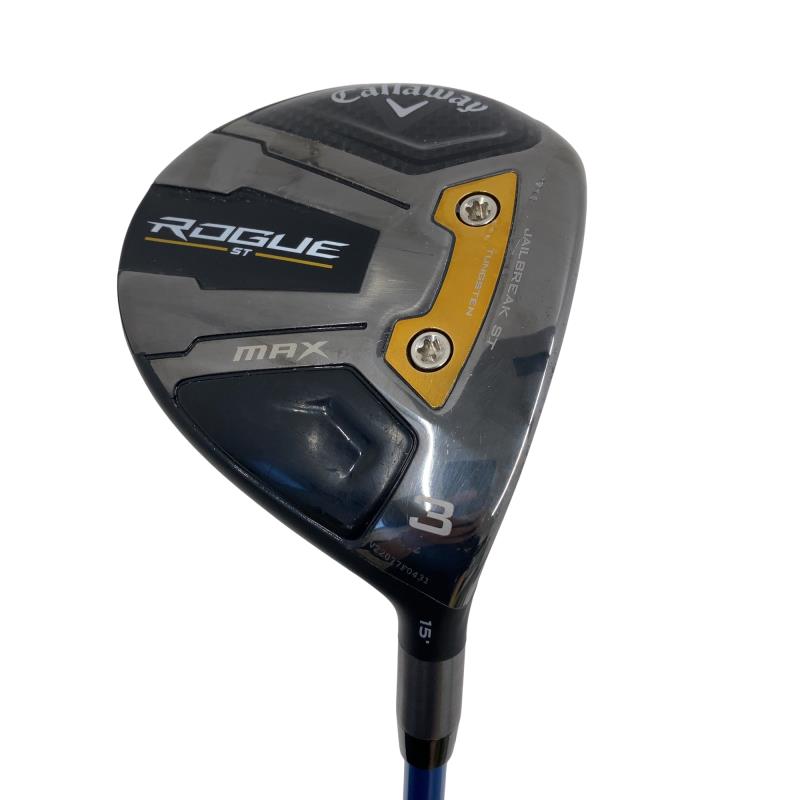 【中古】 キャロウェイ ROGUE ST MAX 3W フェアウェイウッド FW リシャフト (フレックスその他) メンズ 男性用 右利き 右用 Cランク ゴルフクラブ|ゴルフパートナー 中古クラブ店