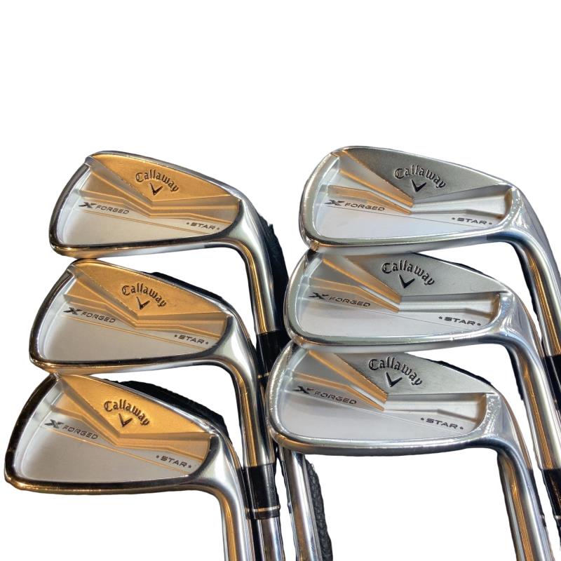 【中古】 キャロウェイ X FORGED STAR(2024) 6S アイアンセット IR NS PRO MODUS3 TOUR105 (フレックスS) メンズ 男性用 右利き 右用 Cランク ゴルフクラブ|ゴルフパートナー 中古クラブ店