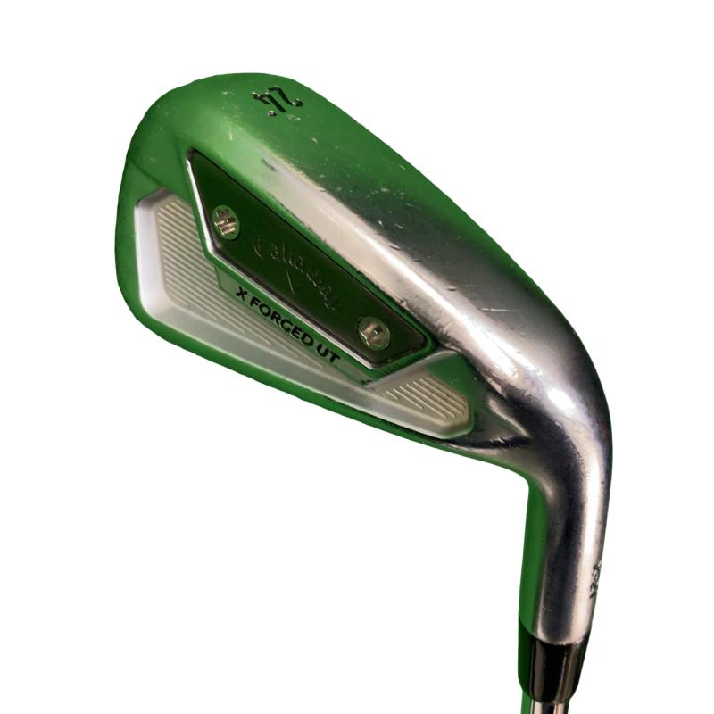 【中古】 キャロウェイ X FORGED UT(2021) 24° ユーティリティ UT リシャフト (フレックスその他) メンズ 男性用 右利き 右用 Cランク ゴルフクラブ