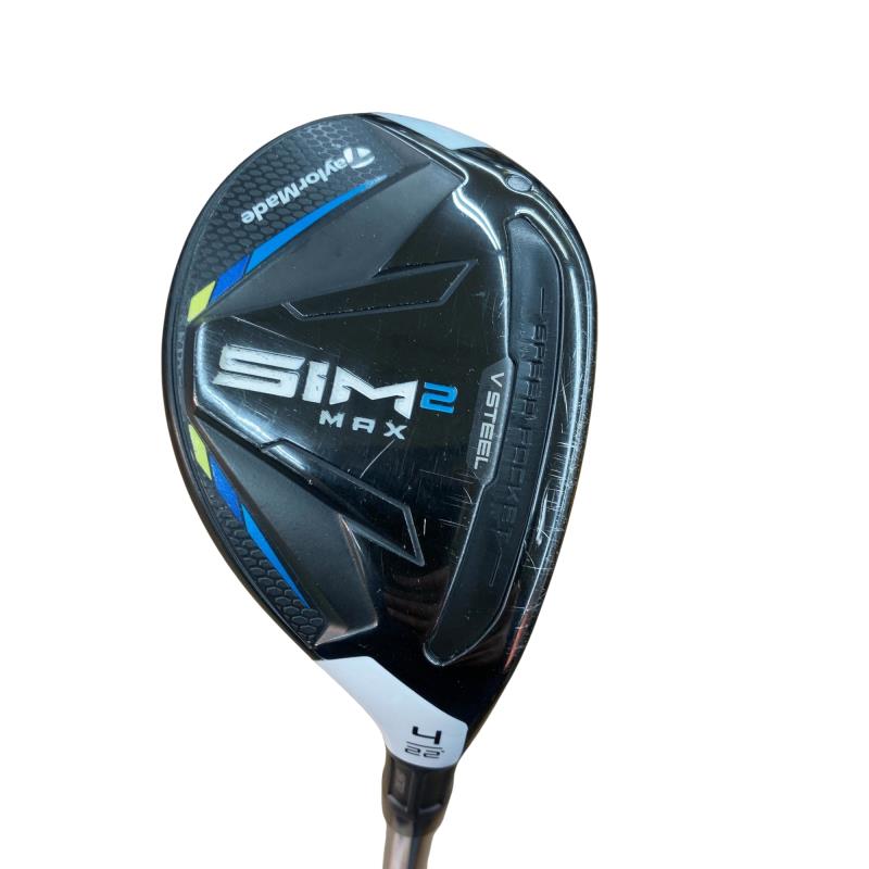 【中古】 テーラーメイド SIM2 MAX U4 ユーティリティ UT KBS MAX MT85 JP (フレックスS) メンズ 男性用 右利き 右用 Cランク ゴルフクラブ