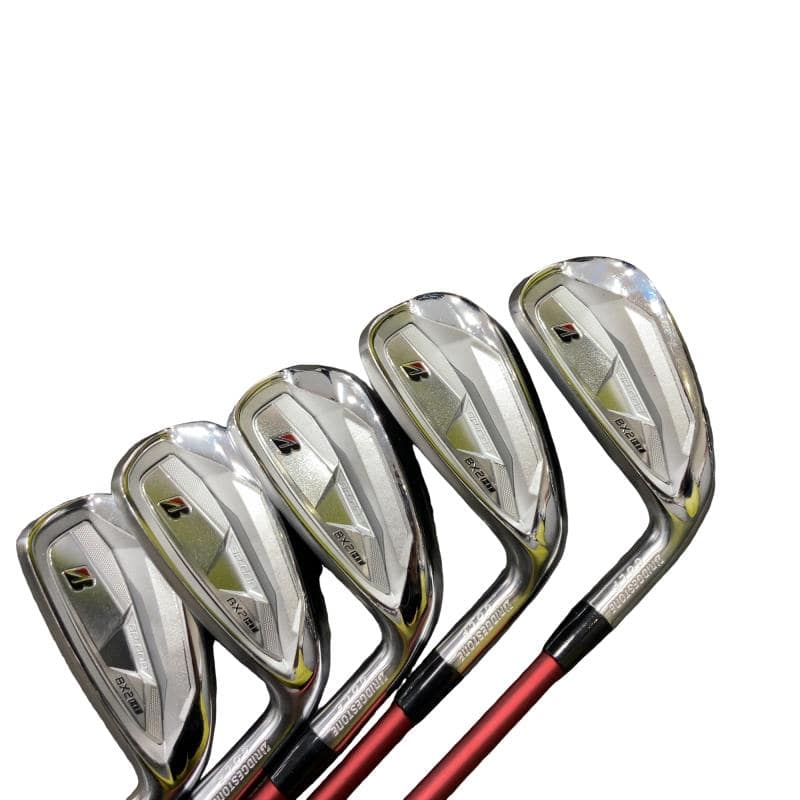 【中古】 ブリヂストン BRIDGESTONE BX2 HT 5S アイアンセット IR SPEEDER NX BS50i (フレックスS) メンズ 男性用 右利き 右用 Cランク ゴルフクラブ