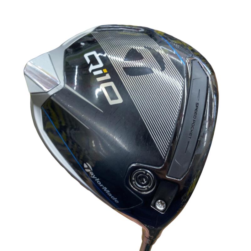 【中古】 テーラーメイド Qi10 10.5° ドライバー DR 純正特注シャフト (フレックスSR) メンズ 男性用 右利き 右用 Cランク ゴルフクラブ