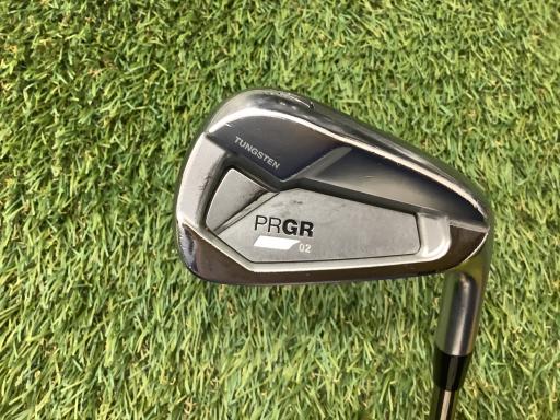 【中古】 プロギア PRGR 02(2023) 5S アイアンセット IR リシャフト (フレックスその他) メンズ 男性用 右利き 右用 Cランク ゴルフクラブ