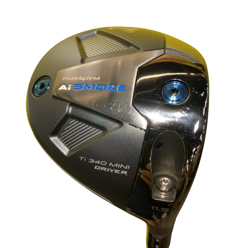 【中古】 キャロウェイ PARADYM Ai SMOKE Ti 340 MINI 11.5° ドライバー DR TENSEI 60 for CW(Ai SMOKE DR) (フレックスS) メンズ 男性用 右利き 右用 Cランク ゴルフクラブ