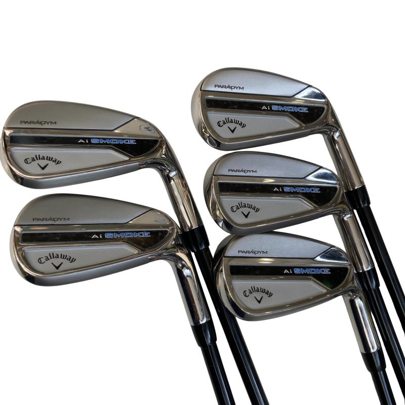 【中古】 キャロウェイ PARADYM Ai SMOKE 5S アイアンセット IR TENSEI 50 for CW(Ai SMOKE IR) (フレックスR) メンズ 男性用 右利き 右用 Cランク ゴルフクラブ