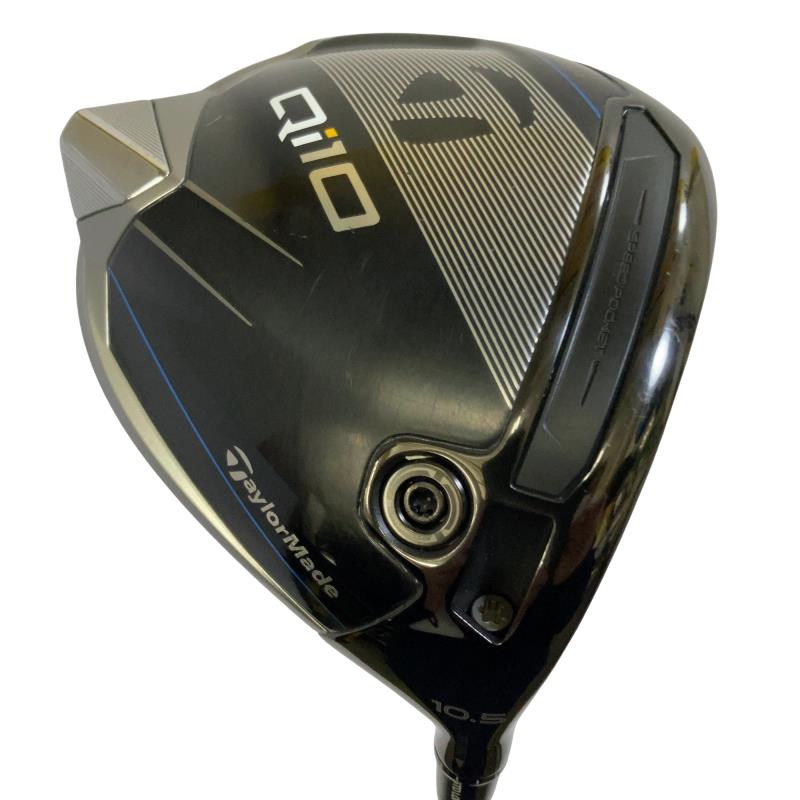 【中古】 テーラーメイド Qi10 10.5° ドライバー DR Diamana BLUE TM50(Qi10 DR) (フレックスS) メンズ 男性用 右利き 右用 Bランク ゴルフクラブ