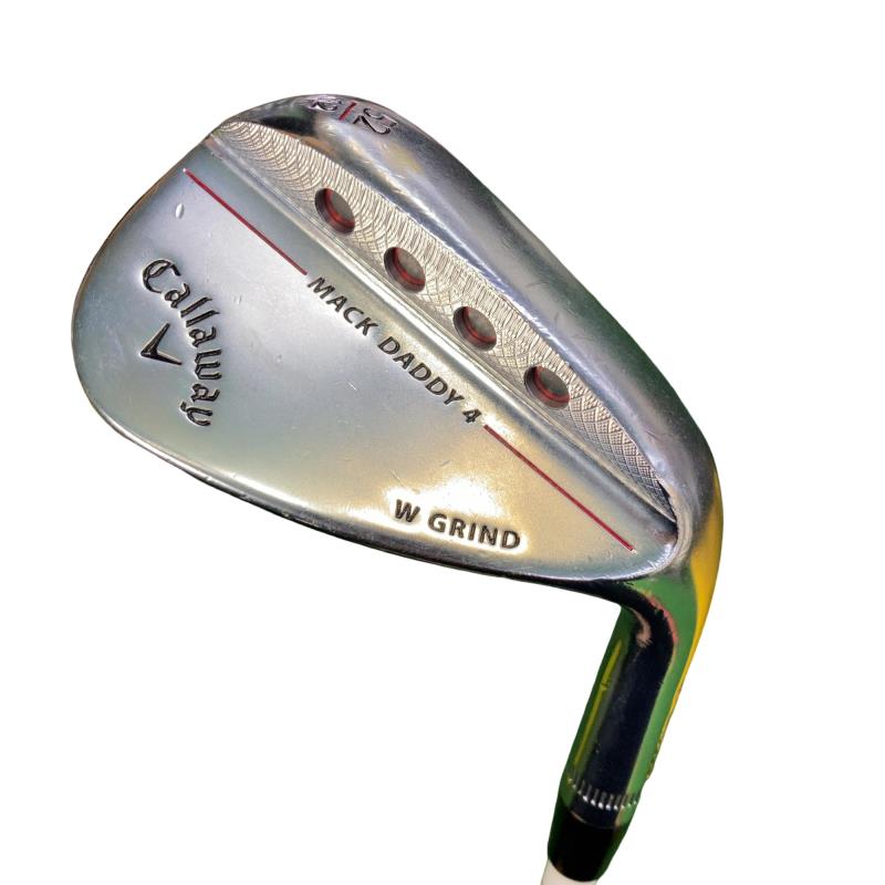 【中古】 キャロウェイ MACK DADDY 4 Crメッキ 52°/12°W ウェッジ WG NS PRO 950GH (フレックスS) メンズ 成人男性用 右利き 右用 C位置づける ゴルフ野球クラブ