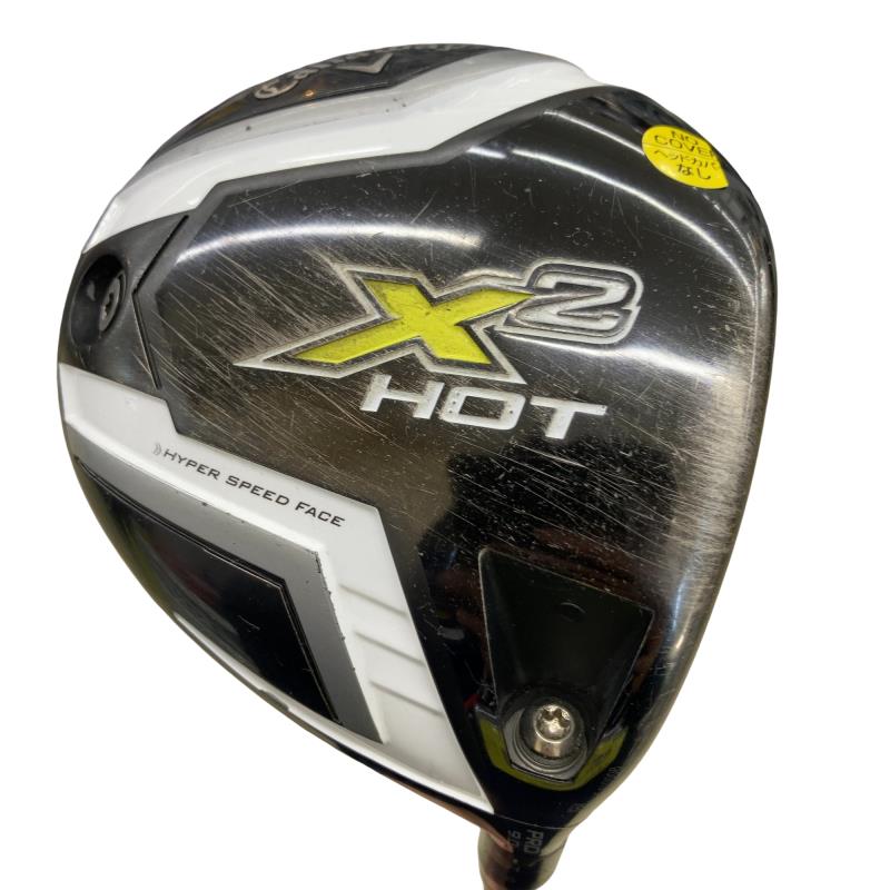 【中古】 キャロウェイ X2 HOT PRO 9° ドライバー DR Tour AD MT-7 (フレックスS) メンズ 男性用 右利き 右用 Cランク ゴルフクラブ