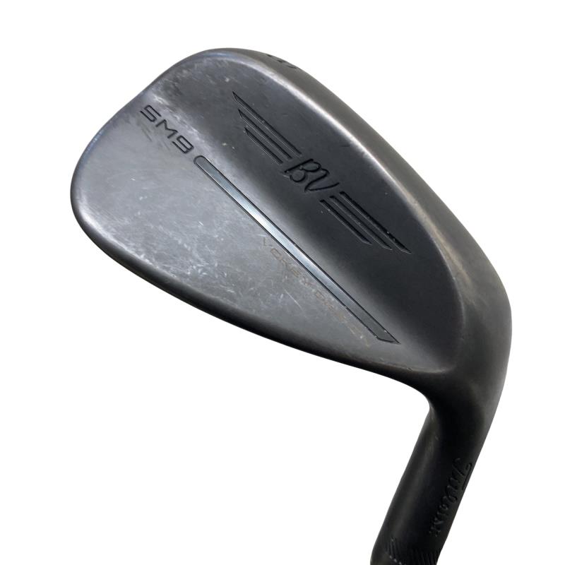 【中古】 タイトリスト VOKEY SPIN MILLED SM9 ジェットブラック 48°/10°F ウェッジ WG NS PRO 950GH neo (フレックスS) メンズ 男性用 右利き 右用 Cランク ゴルフクラブ