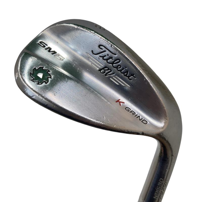 【中古】 タイトリスト VOKEY SPIN MILLED SM6 ツアークロム 58°/12°K ウェッジ WG NS PRO 950GH (フレックスS) メンズ 男性用 右利き 右用 Dランク ゴルフクラブ