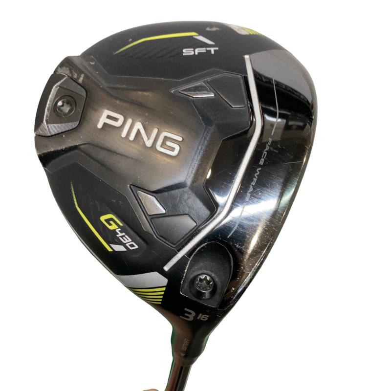 【中古】 ピン G430 SFT 3W フェアウェイウッド FW ALTA J CB BLACK(FW) (フレックスSR) メンズ 男性用 右利き 右用 Cランク ゴルフクラブ