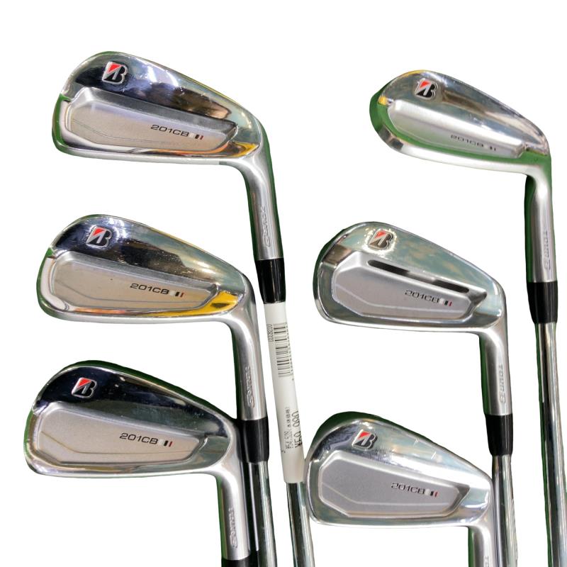 【中古】 ブリヂストン TOUR B 201CB 6S アイアンセット IR NS PRO MODUS3 TOUR120 (フレックスS) メンズ 男性用 右利き 右用 Cランク ゴルフクラブ