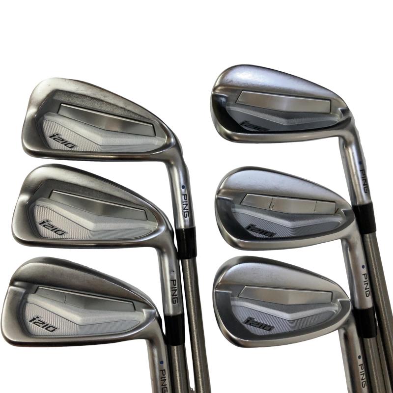 【中古】 ピン i210 6S アイアン仕掛ける IR リシャフト (フレックス余分の物) メンズ 成人男性用 右利き 右用 C序列付ける ゴルフ野球クラブ
