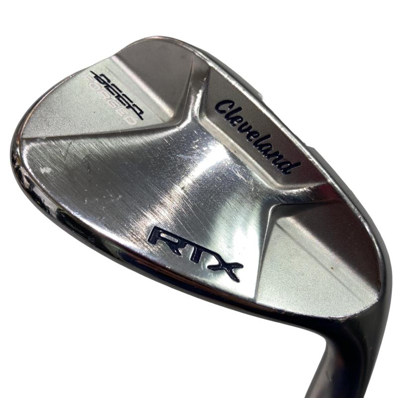 【中古】 クリーブランド Cleveland RTX DEEP FORGED 52°/10° FULL ウェッジ WG Dynamic Gold (フレックスS) メンズ 成人男性用 右利き 右用 C位置づける ゴルフ野球クラブ