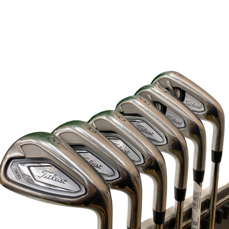 【中古】 タイトリスト Titleist T300 8S アイアン仕掛ける IR 完全無欠特注立て坑 (フレックスS) メンズ 成人男性用 右利き 右用 C価値づける ゴルフ野球クラブ