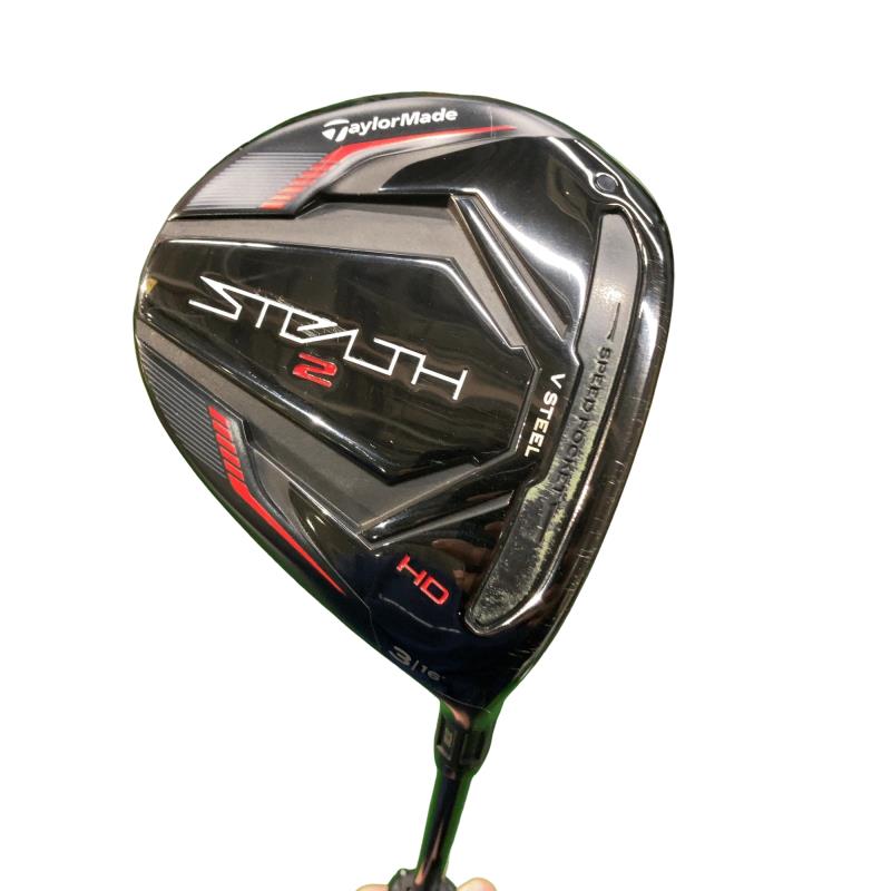 【中古】 テーラーメイド STEALTH2 HD 3W フェアウェイウッド FW TENSEI RED TM50(STEALTH FW) (フレックスS) メンズ 男性用 右利き 右用 Cランク ゴルフクラブ