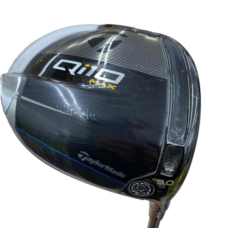 【中古】 テーラーメイド Qi10 MAX 9° ドライバー DR Diamana BLUE TM50(Qi10 DR) (フレックスS) メンズ 男性用 右利き 右用 Dランク ゴルフクラブ