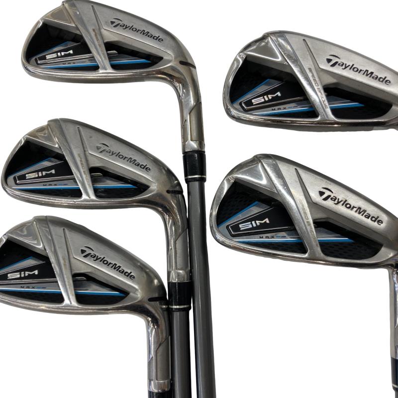 【中古】 仕立て屋御手伝いさん SIM MAX  5S アイアン仕かける IR TENSEI BLUE TM60(IR) (フレックスS) メンズ 成人男性用 右利き 右用 C序列付ける ゴルフ野球クラブ クラブ-スポーツ・アウトドア