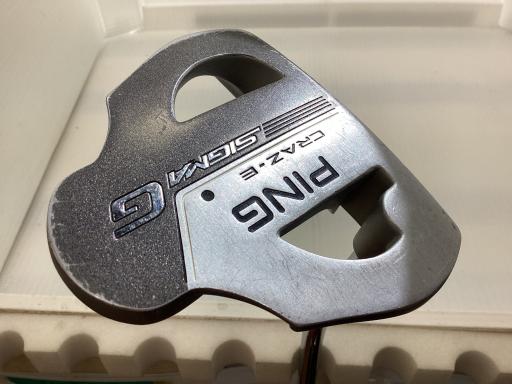 【中古】 ピン SIGMA G CRAZ-E 34インチ(PP60) パター PT スチール (フレックスその他) メンズ 男性用 右利き 右用 Dランク ゴルフクラブ