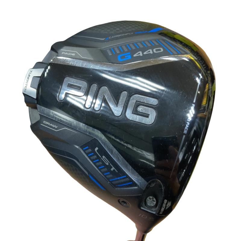【中古】 ピン G440 LST 10.5° １番ウッド DR PING TOUR 2.0 BLACK 65(DR) (フレックスX) メンズ 成人男性用 右利き 右用 C序列付ける ゴルフ野球クラブ