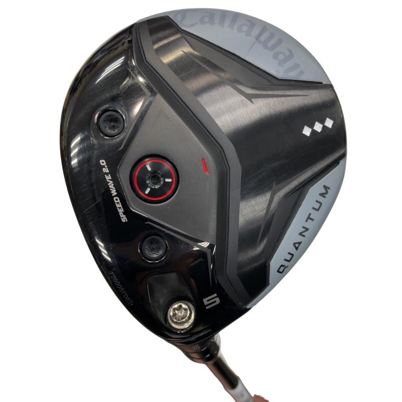 【中古】 キャロウェイ QUANTUM ◆◆◆ 5W レフティ フェアウェイウッド FW 純正特注シャフト (フレックスSR) メンズ 男性用 左利き レフティ 左用 Cランク ゴルフクラブ｜ゴルフパートナー 中古クラブ店 55,628円