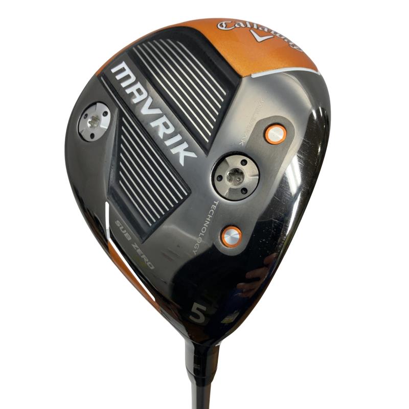 【中古】 キャロウェイ MAVRIK SUBZERO 5W フェアウェイウッド FW Speeder EVOLUTION VI FW 60 (フレックスS) メンズ 男性用 右利き 右用 Cランク ゴルフクラブ