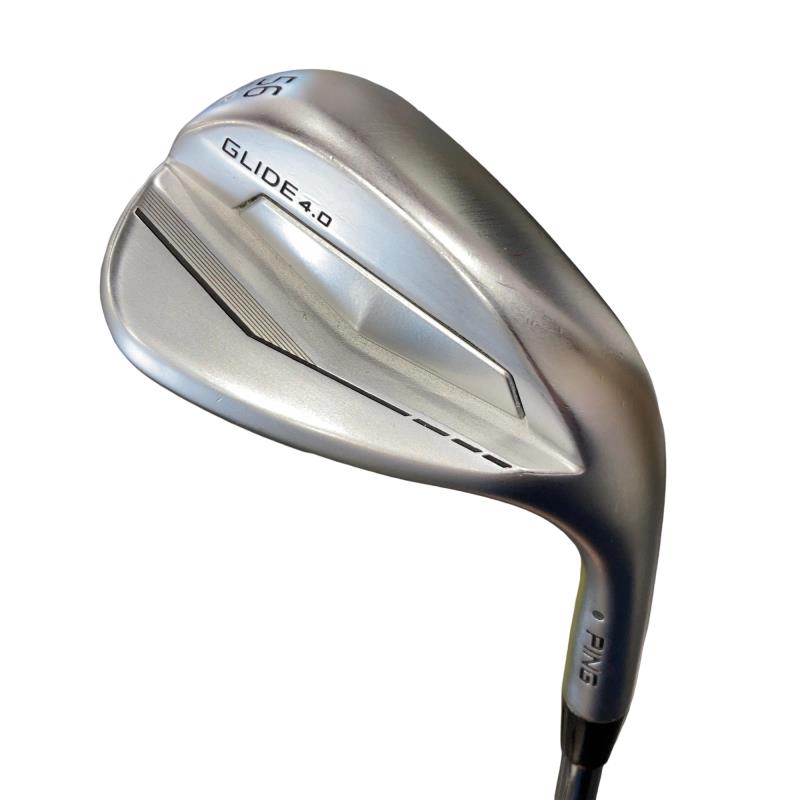 【中古】 ピン PING GLIDE 4.0 56°/12° S ウェッジ WG 純正特注シャフト (フレックスS) メンズ 男性用 右利き 右用 Cランク ゴルフクラブ