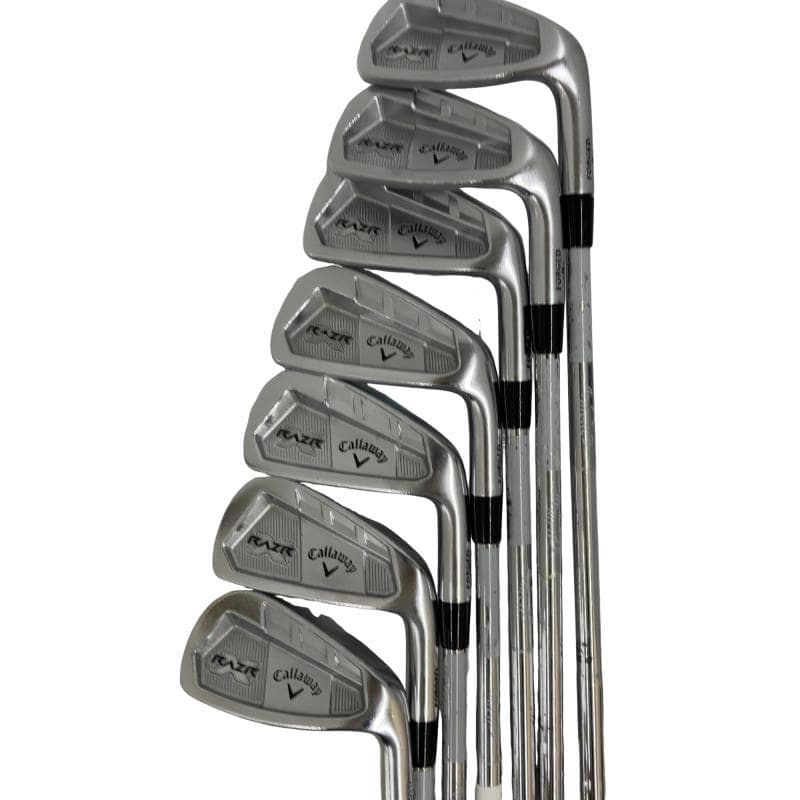 【中古】 キャロウェイ RAZR X FORGED 8S アイアンセット IR Dynamic Gold (フレックスS) メンズ 男性用 右利き 右用 Cランク ゴルフクラブ|ゴルフパートナー 中古クラブ店