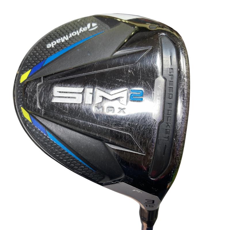 【中古】 テーラーメイド SIM2 MAX 3W フェアウェイウッド FW 純正特注シャフト (フレックスS) メンズ 男性用 右利き 右用 Cランク ゴルフクラブ｜ゴルフパートナー 中古クラブ店