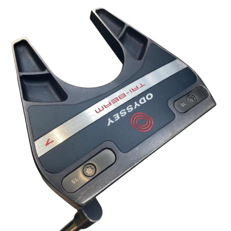 【中古】 オデッセイ TRI-BEAM #7 34in パター PT STROKE LAB(2023) (フレックス余分の物) メンズ 成人男性用 右利き 右用 C価値づける ゴルフ野球クラブ