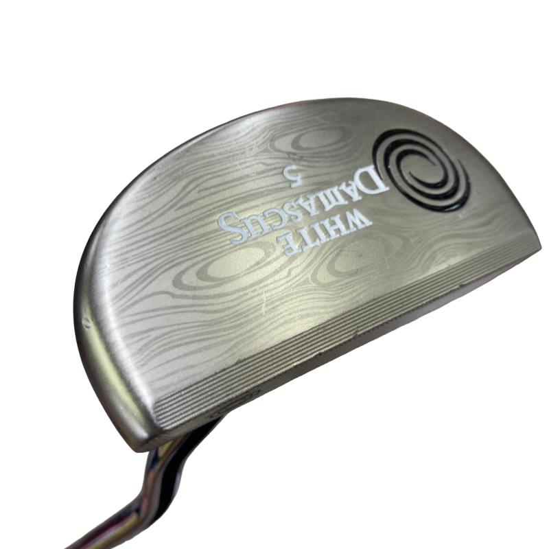 【中古】 オデッセイ WHITE DAMASCUS #5 34インチ パター PT スチール (フレックスその他) メンズ 男性用 右利き 右用 Cランク ゴルフクラブ｜ゴルフパートナー 中古クラブ店