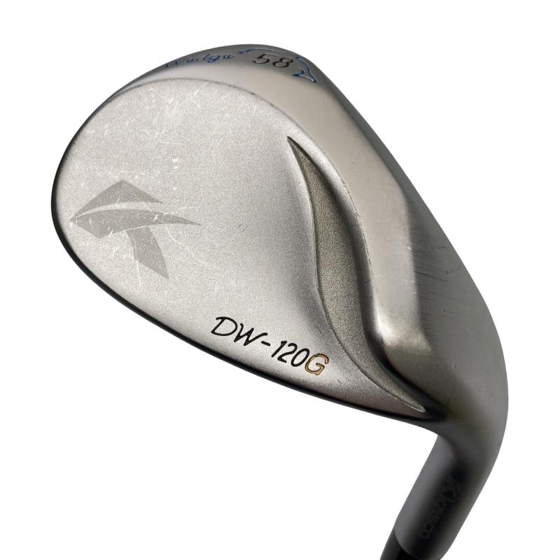 【中古】 キャスコ Dolphin Wedge DW-120G シルバー 58° ウェッジ WG Dynamic Gold (フレックスS) メンズ 男性用 右利き 右用 Cランク ゴルフクラブ