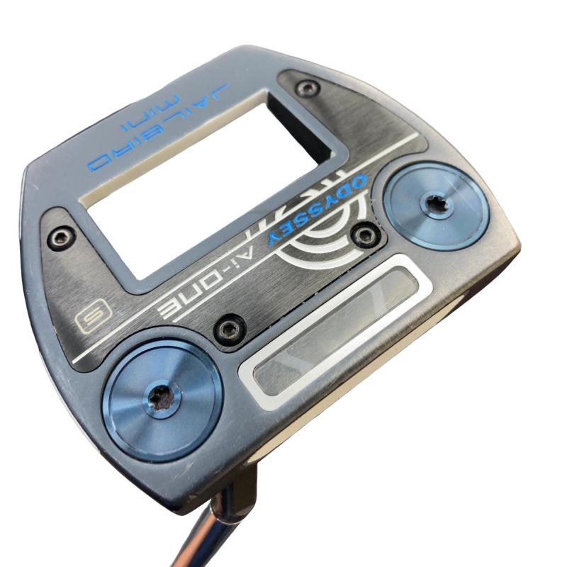 【中古】 オデッセイ Ai-ONE JAILBIRD MINI S 34in パター PT STROKE LAB 90 スチール写真 (フレックス余分の物) メンズ 成人男性用 右利き 右用 C序列付ける ゴルフ野球クラブ