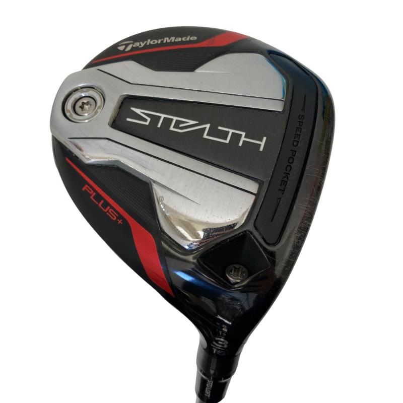 【中古】 テーラーメイド STEALTH PLUS+ 3W フェアウェイウッド FW リシャフト (フレックスその他) メンズ 男性用 右利き 右用 Cランク ゴルフクラブ