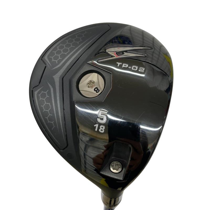【中古】 つるや GOLDEN PRIX TP-02 5W フェアウェイウッド FW SPEEDER NX 60 (フレックスS) メンズ 男性用 右利き 右用 Bランク ゴルフクラブ