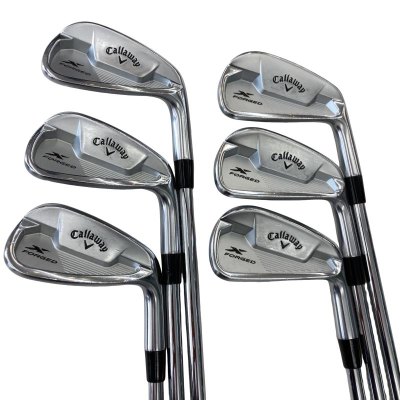 【中古】 キャロウェイ X FORGED STAR(2021) 6S アイアンセット IR NS PRO MODUS3 TOUR105 (フレックスS) メンズ 男性用 右利き 右用 Cランク ゴルフクラブ