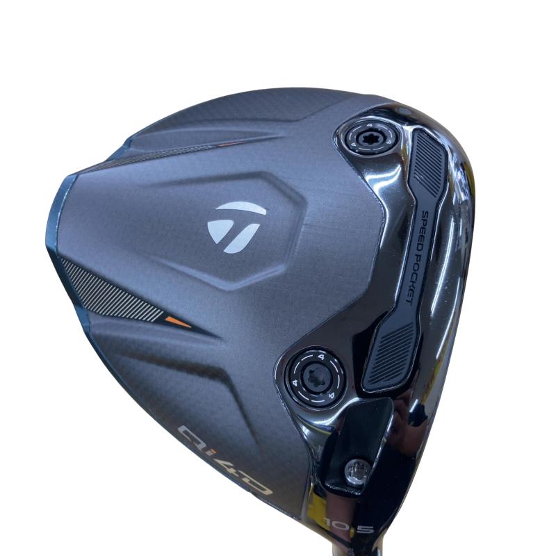【中古】 テーラーメイド Qi4D 10.5° ドライバー DR REAX HR50(Qi4D DR) (フレックスS) メンズ 男性用 右利き 右用 Cランク ゴルフクラブ