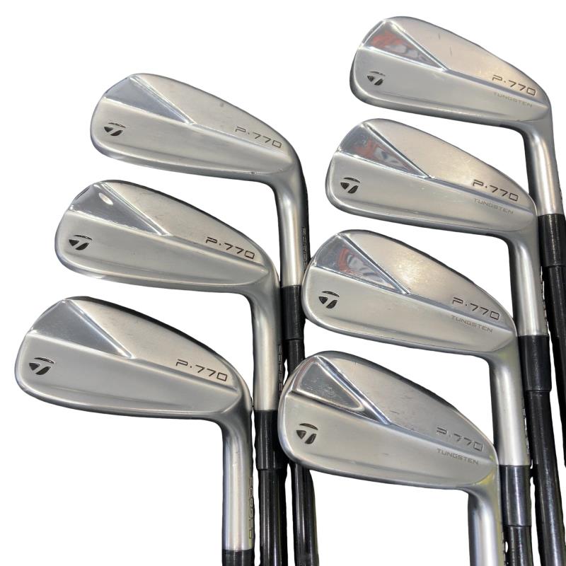 【中古】 テーラーメイド Taylor Made P・770(2023) 8S アイアンセット IR Diamana Thump Iron i95(2023) (フレックスS) メンズ 男性用 右利き 右用 Cランク ゴルフクラブ