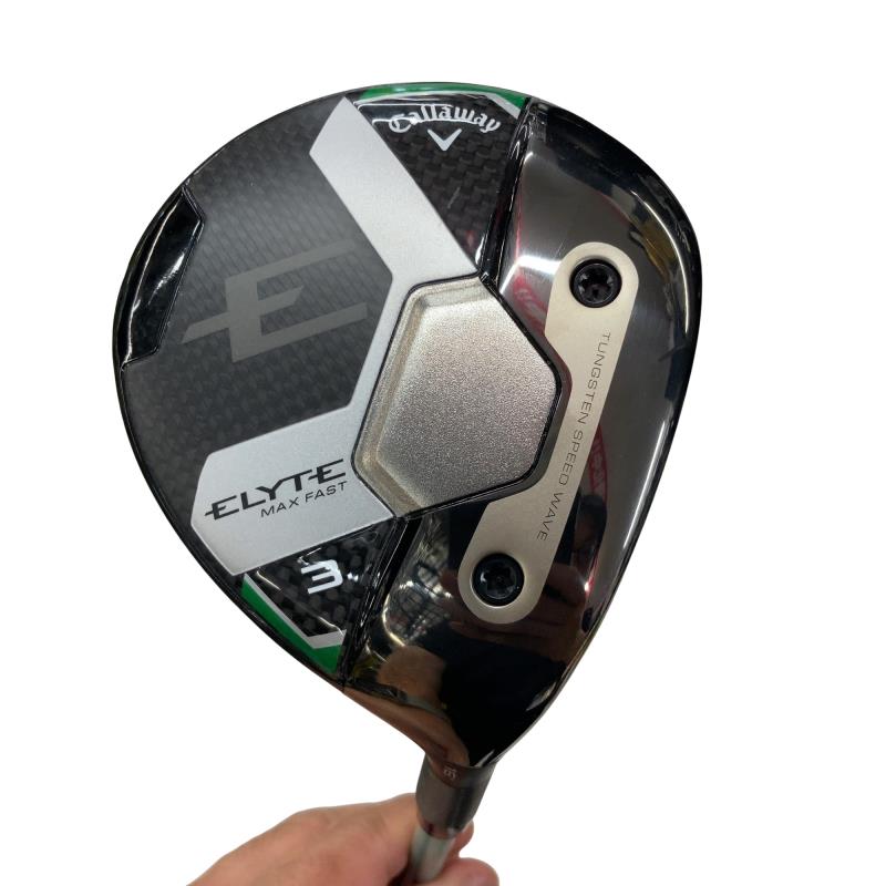【中古】 キャロウェイ ELYTE MAX FAST 3W レディース フェアウェイウッド FW LIN-Q GREEN 40 for CW(ELYTE FW) (フレックスL) レディース 亭主もち用 右利き 右用 A位置づける ゴルフ野球クラブ