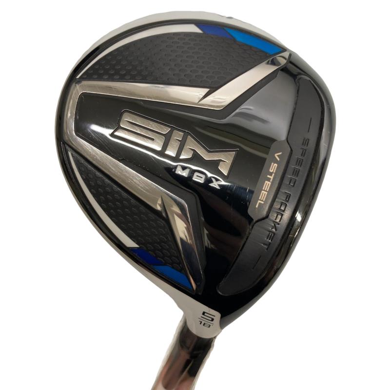 【中古】 テーラーメイド SIM MAX 5W フェアウェイウッド FW TENSEI BLUE TM50(FW) (フレックスS) メンズ 男性用 右利き 右用 Cランク ゴルフクラブ