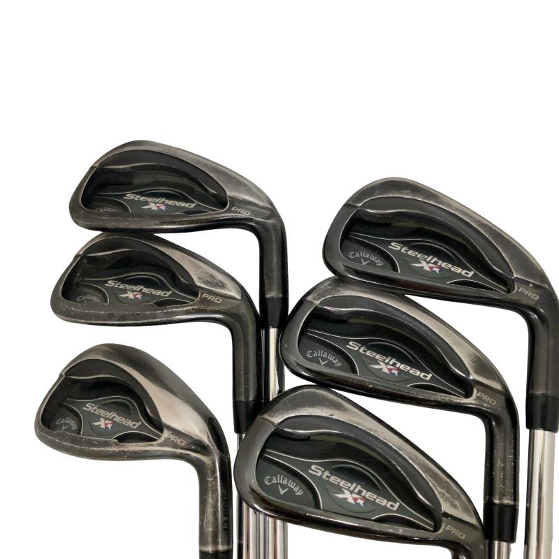 【中古】 キャロウェイ STEELHEAD XR PRO 6S アイアン書き割り IR NS PRO MODUS3 TOUR120 (フレックスS) メンズ 成人男性用 右利き 右用 D序列付ける ゴルフ野球クラブ