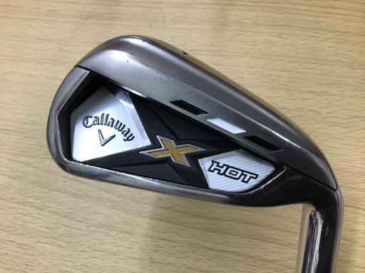 【中古】 キャロウェイ X HOT 6S アイアンセット IR X HOT 50i(アイアン) (フレックスR) メンズ 男性用 右利き 右用 Cランク ゴルフクラブ