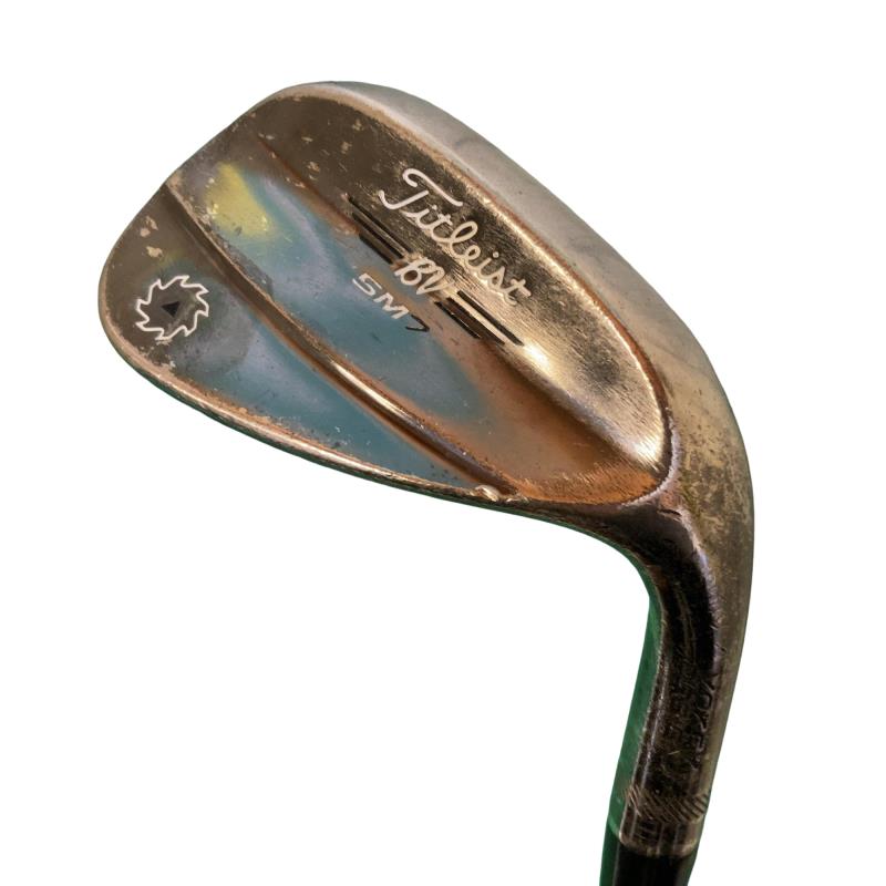 【中古】 タイトリスト VOKEY SPIN MILLED SM7 ブラッシュドスチール 52°/12°F ウェッジ WG Dynamic Gold (フレックスS) メンズ 成人男性用 右利き 右用 D位置づける ゴルフ野球クラブ