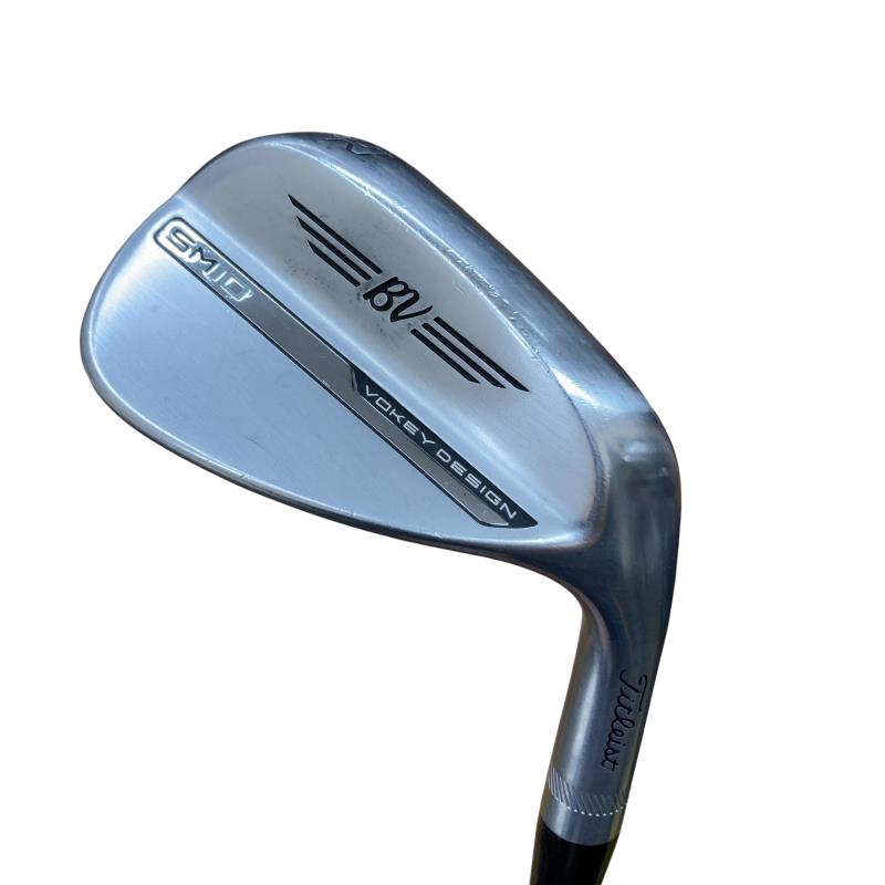 【中古】 タイトリスト VOKEY SPIN MILLED SM10 ツアークロム 52°/12°F ウェッジ WG BV 105 (フレックスその他) メンズ 男性用 右利き 右用 Cランク ゴルフクラブ