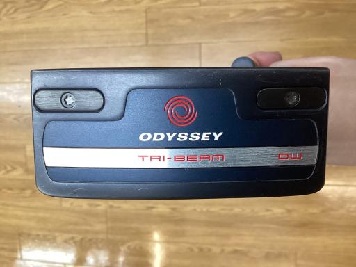 【中古】 オデッセイ TRI-BEAM DOUBLE WIDE 34インチ パター PT STROKE LAB(2023) (フレックスその他) メンズ 男性用 右利き 右用 Cランク ゴルフクラブ