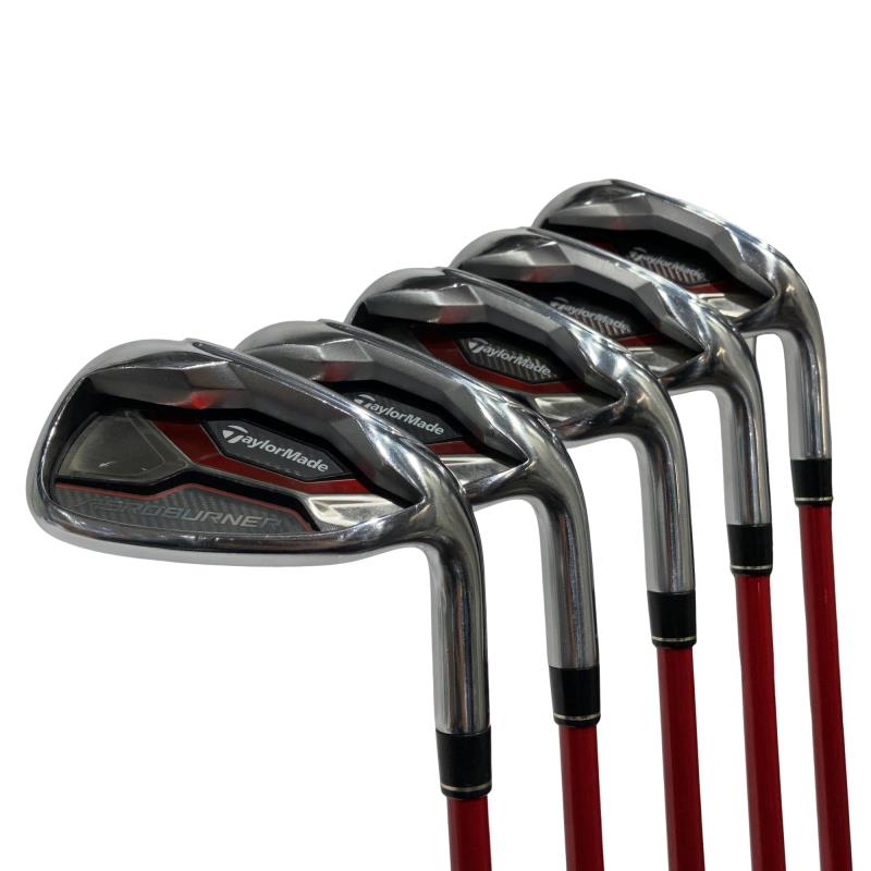 【中古】 テーラーメイド AERO BURNER 6S アイアンセット IR TM7-415 (フレックスS) メンズ 男性用 右利き 右用 Cランク ゴルフクラブ｜ゴルフパートナー 中古クラブ店