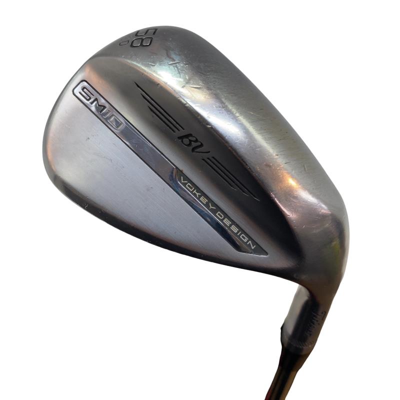 【中古】 タイトリスト VOKEY SPIN MILLED SM10 ツアークロム 58&deg;/12&deg;D ウェッジ WG Dynamic Gold (フレックスS) メンズ 男性用 右利き 右用 Dランク ゴルフクラブ｜ゴルフパートナー 中古クラブ店